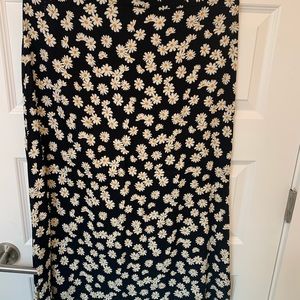 Reformation Bea Midi Skirt Daisy